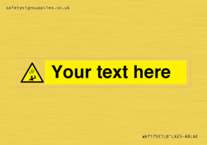 Custom Falling Ice sign